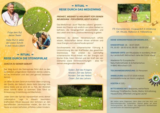 Akademie für Europ. Naturheilmethoden u Schamanismus Marina Erlacher Horst Longitsch 3