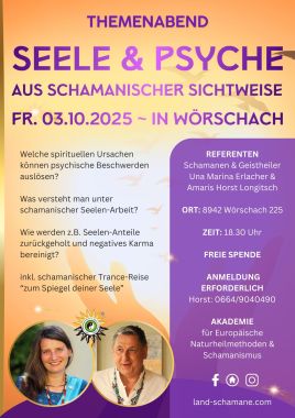 Akademie für Europ. Naturheilmethoden u Schamanismus Marina Erlacher 2
