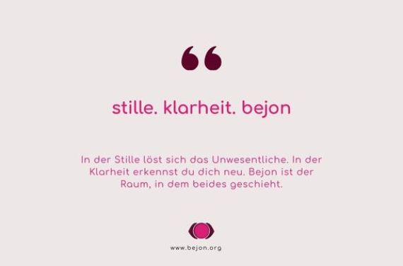 bejon - being just oneness Thomas Krishna 6