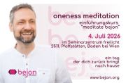 Bejon - being just oneness Thomas Krishna