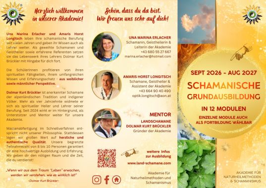 Akademie für Naturheilmethoden und Schamanismus Marina Erlacher Horst Longitsch 2
