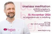Bejon - being just oneness Thomas Krishna